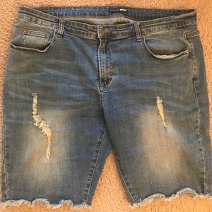 Fashion Nova Curve Jean Shorts!